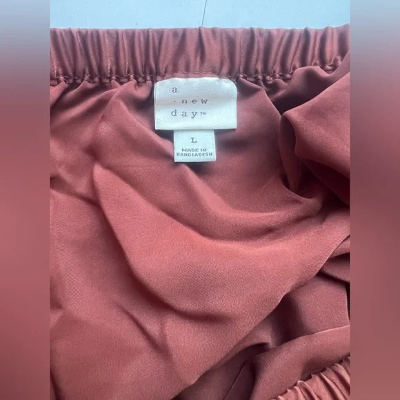 a new day Asymmetrical Brown Skirt - Picture 6 of 12